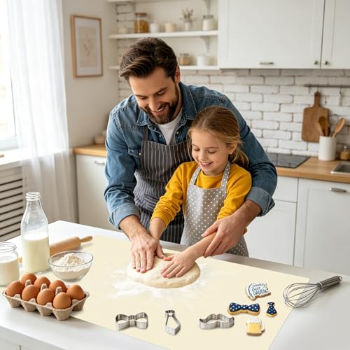 Extra Large Silicone Mats for Countertop (03-beige / 23.6"L x 15.7"W)