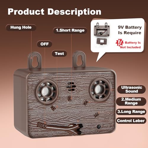 2 Pack Anti Barking Device for Dogs (Brown)