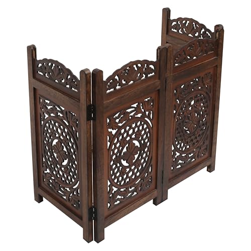 4 Panel Freestanding Gate (Burnt / 56"x28" Mulsory 4 Panels)