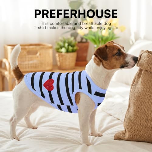 Dog Shirts for Small Dogs (Blue-Vest / Small)