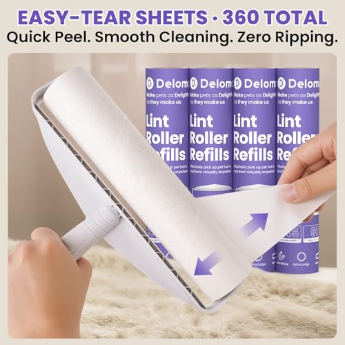 9.45” Large Lint Roller for Pet Hair