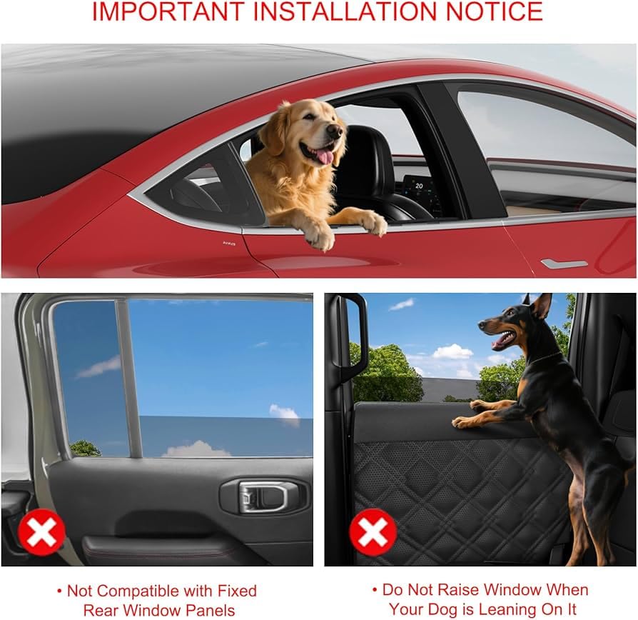 Car Door Protector for Dogs (Tesla Dog Car Door Protector)