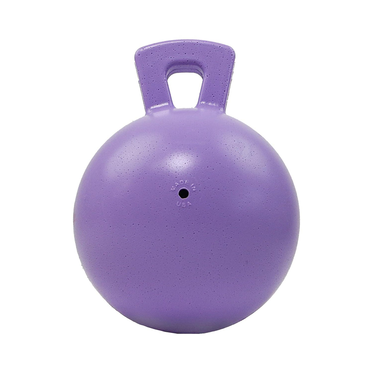 Tug-n-Toss Heavy Duty Dog Toy Ball with Handle, 8 Inches/Large, Light Purple (Light Purple / Large (8 in))
