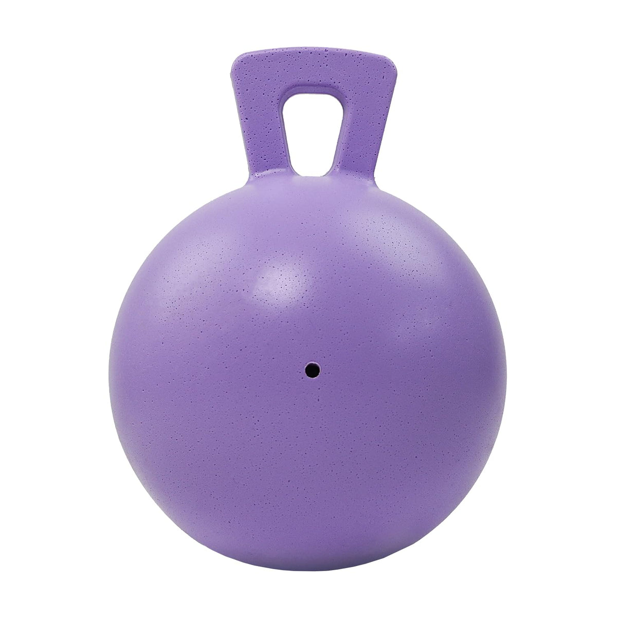 Tug-n-Toss Heavy Duty Dog Toy Ball with Handle, 10 Inches/X-Large, Light Purple (Light Purple / XL (10 in))