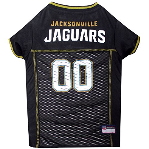 NFL Jacksonville Jaguars Mesh Dog Jersey (Small / Jacksonville Jaguars)