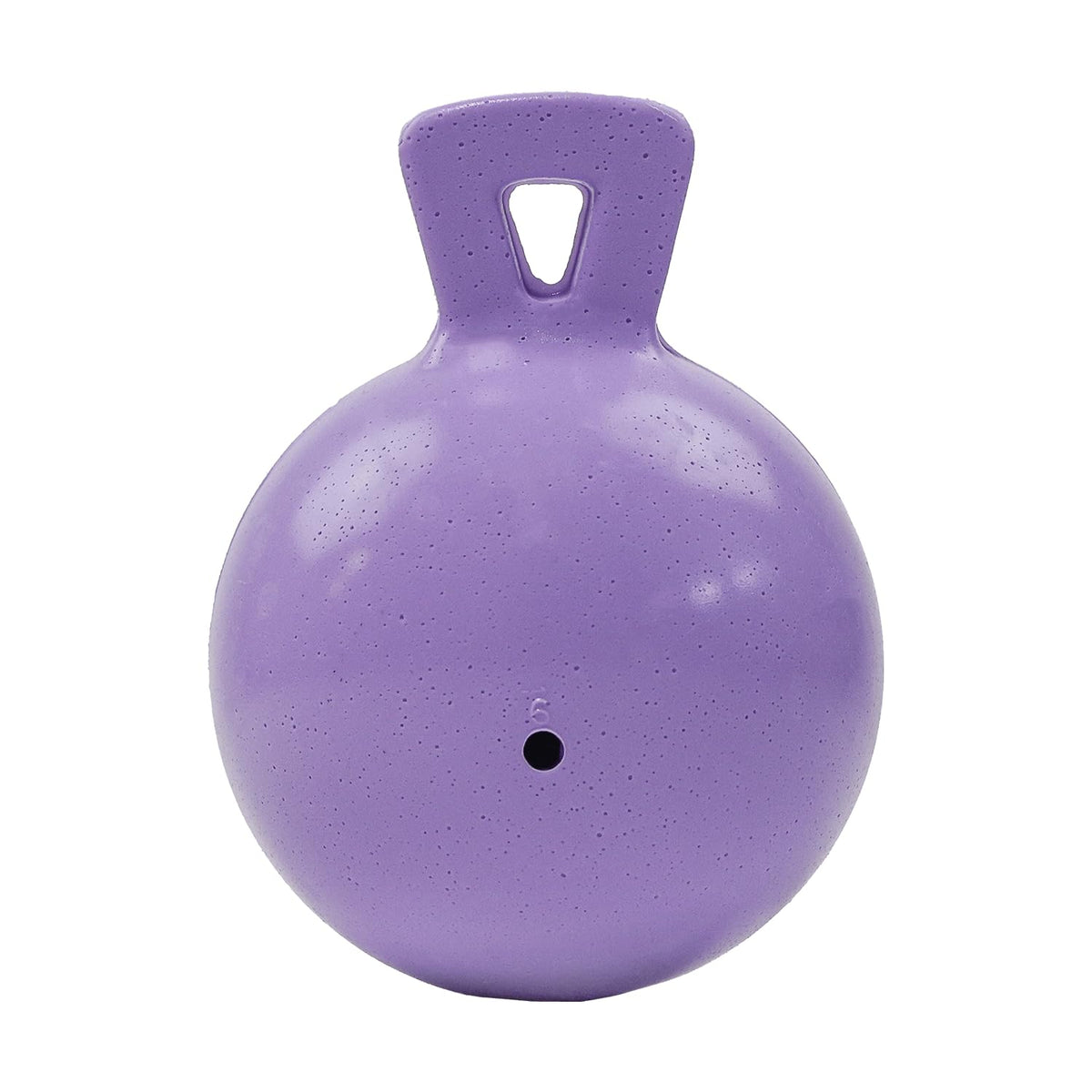 Tug-n-Toss Heavy Duty Dog Toy Ball with Handle, 6 Inches/Medium, Light Purple (Light Purple / Medium (6 in))