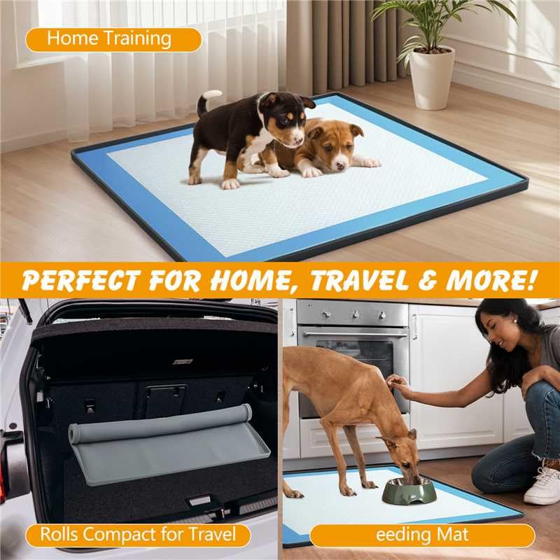 Silicone Dog Pee Pad Holder for 24 x 24 in Pads (24x24 in)