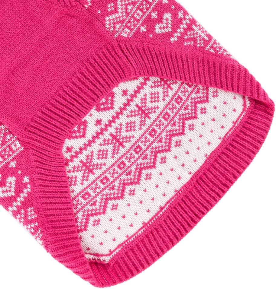 Dog Sweater Argyle (X-Large / Pink)