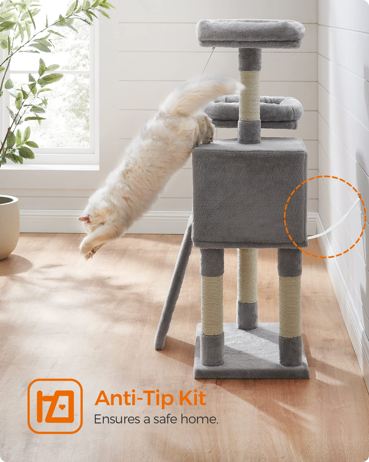 Cat Tree 45.3 (Light Gray)