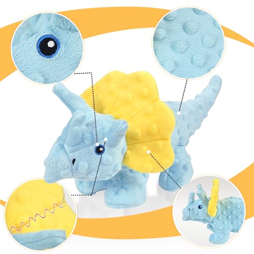 No Stuffing Dog Toys for Aggressive Chewers (5 Pack Unstuffed Dog Toys)