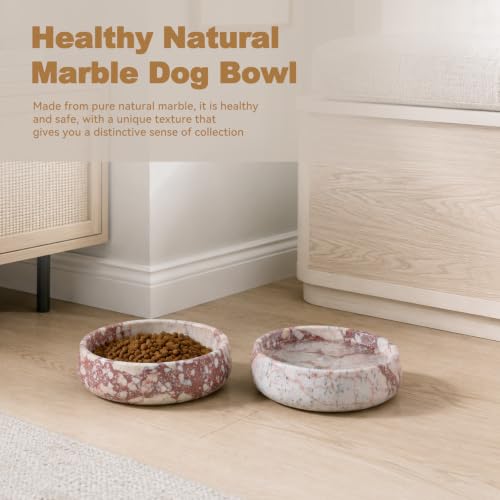 Calacatta Marble Dog Bowl (Calacatta Large)