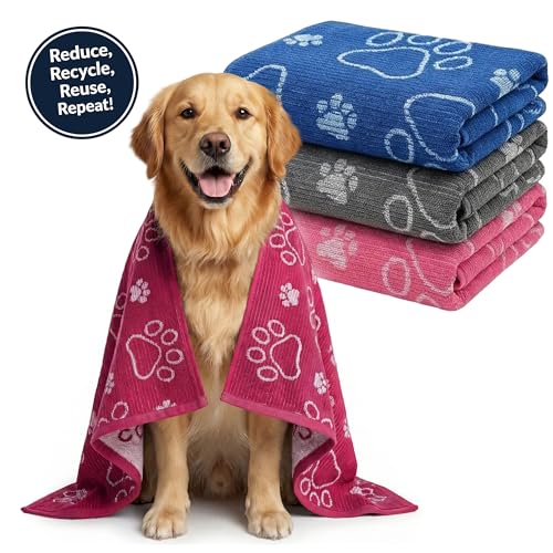 Drytek Dog Towel (Hot Pink)