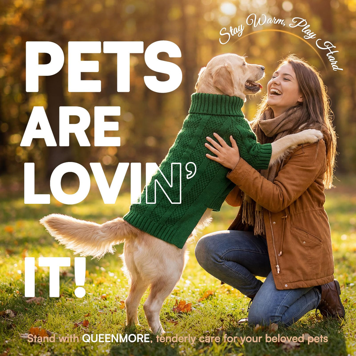 XL Dog Sweater (X-Large / Green)