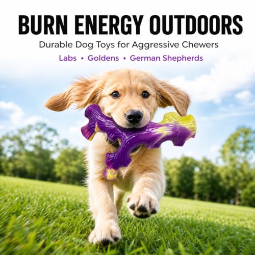 3 Pack Puppy chew Toys (Purple(Small))