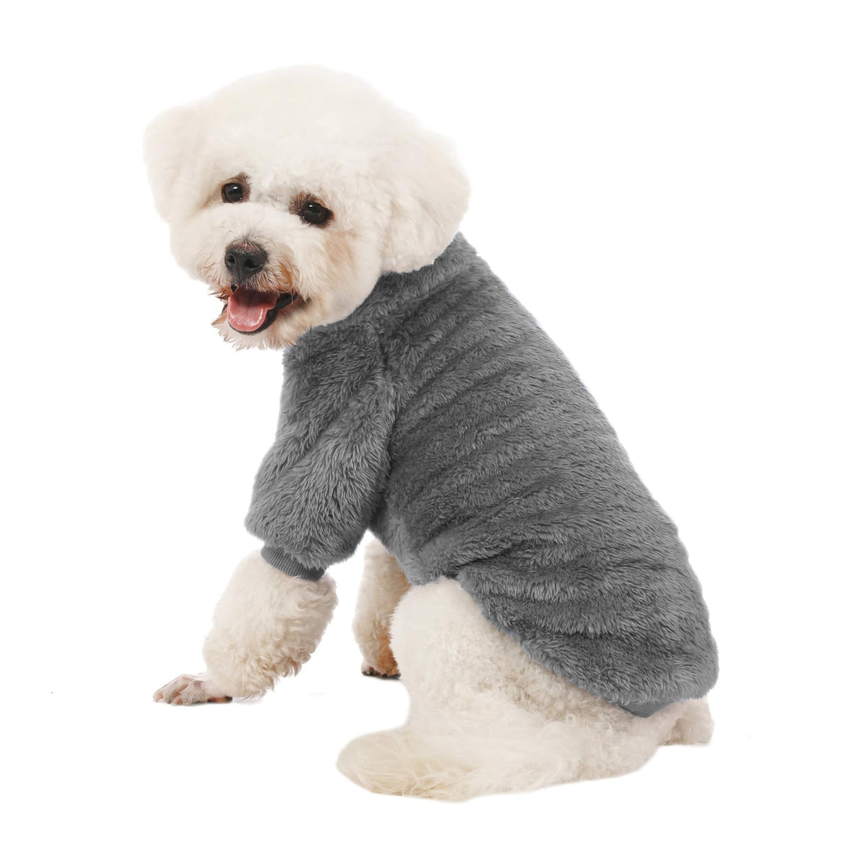 3 Pack Dog Sweaters (XX-Small / Blue+Lt Coffee+Dark Grey)
