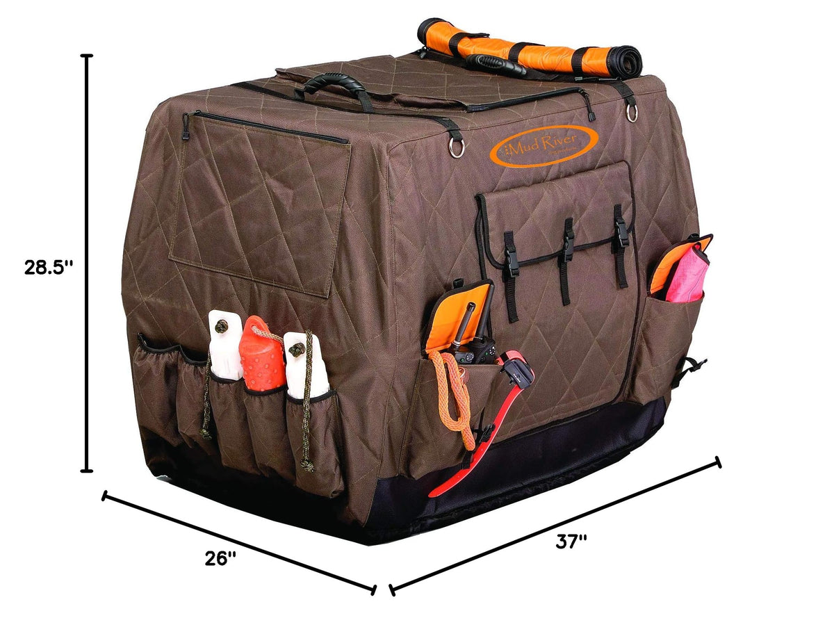 Mud River Dixie Kennel Cover (Large Extended (37″ x 26″ x 28.5″))