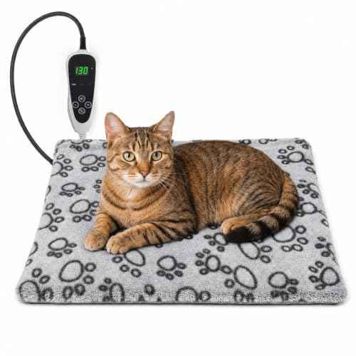 Dog Heating pad PVC (Grey / 18 x 18 in)