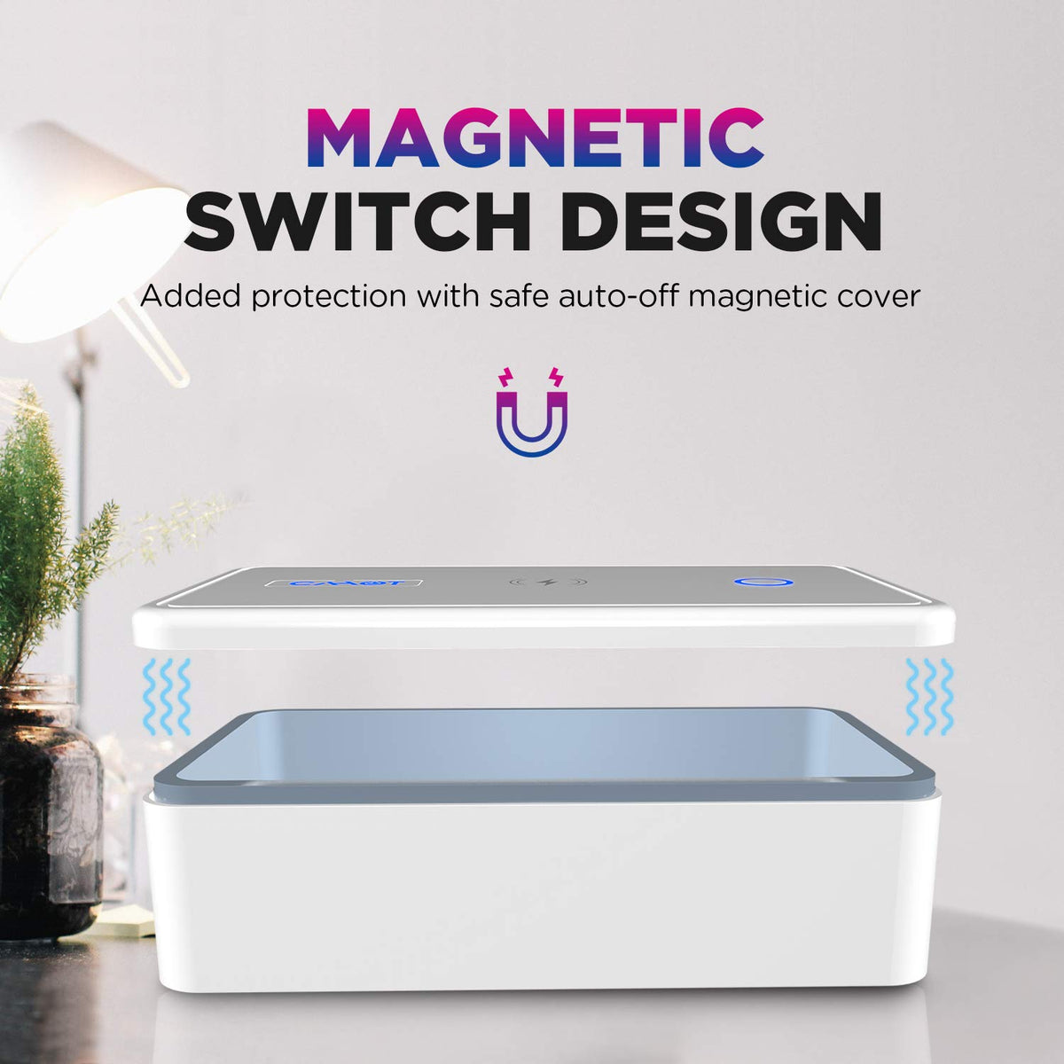 UV light Sanitizer Box (White)