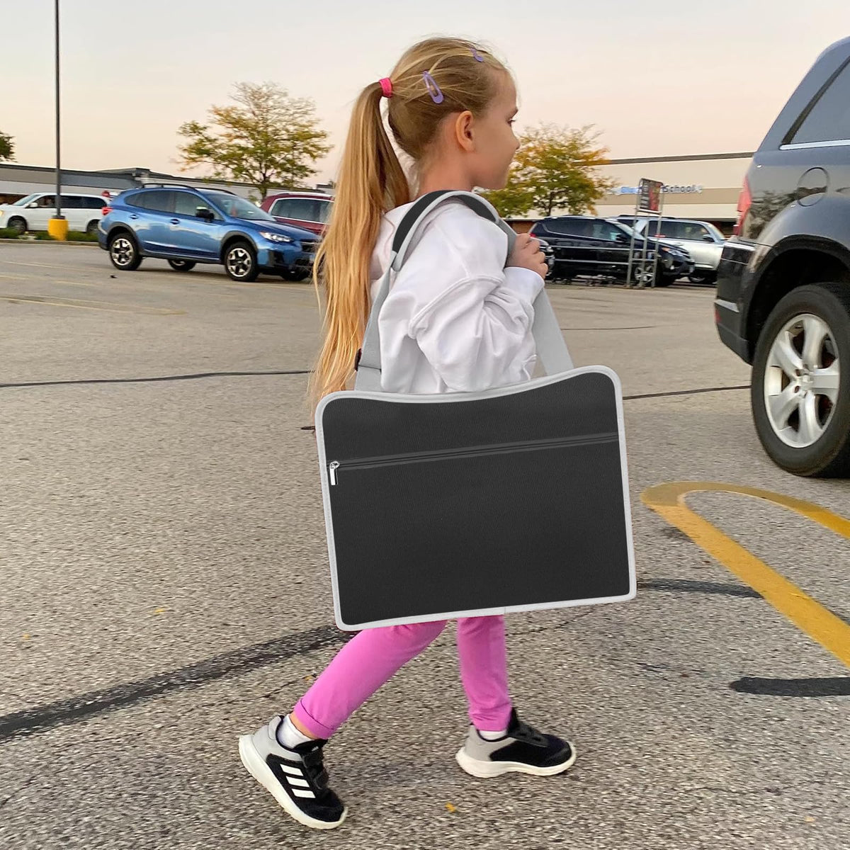 Kids Travel Tray for Car Seat (Zero Black)
