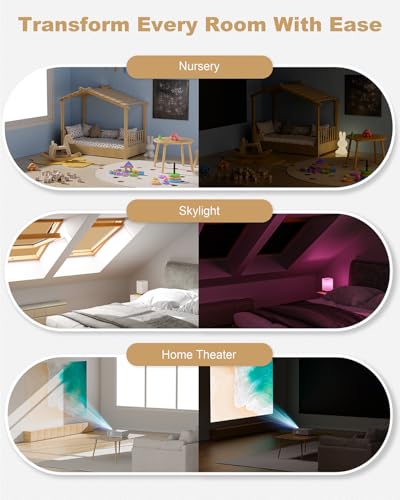 Portable Blackout Curtains for Bedroom (Black / 21W*42L)