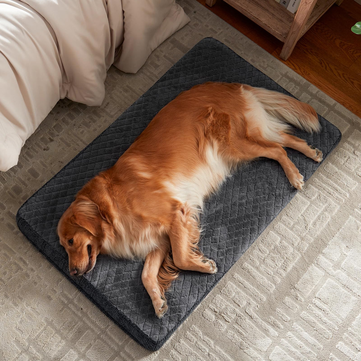 Orthopedic Dog Bed for Extra Large Dogs (XL Plus(44"x30") / Grey)