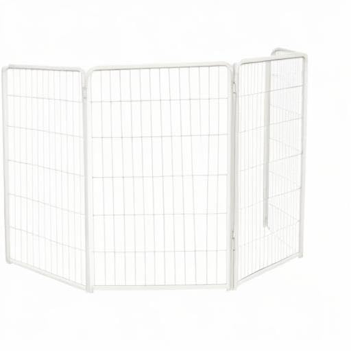 Homeplus Indoor Dog Playpen (White / 45"H)