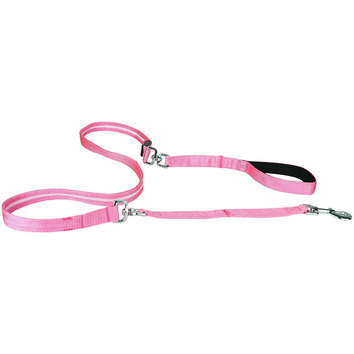 Light up Dog Leash for Night Walking (6 FT / Pink)