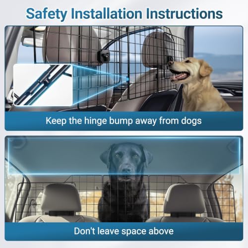 Dog Car Barrier for SUV (59.8")