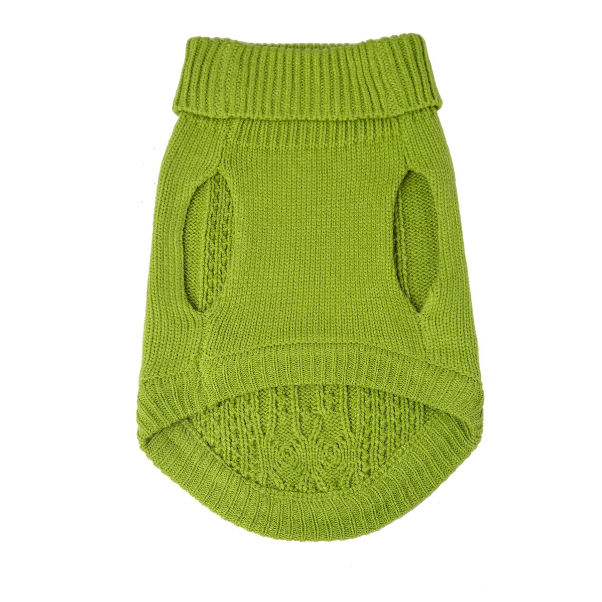 Cat Sweater Stretchy (Green / X-Small)