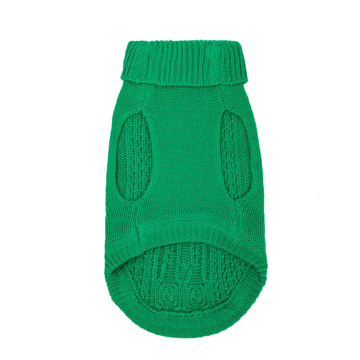 Cat Sweater Stretchy (Dark Green / Large)