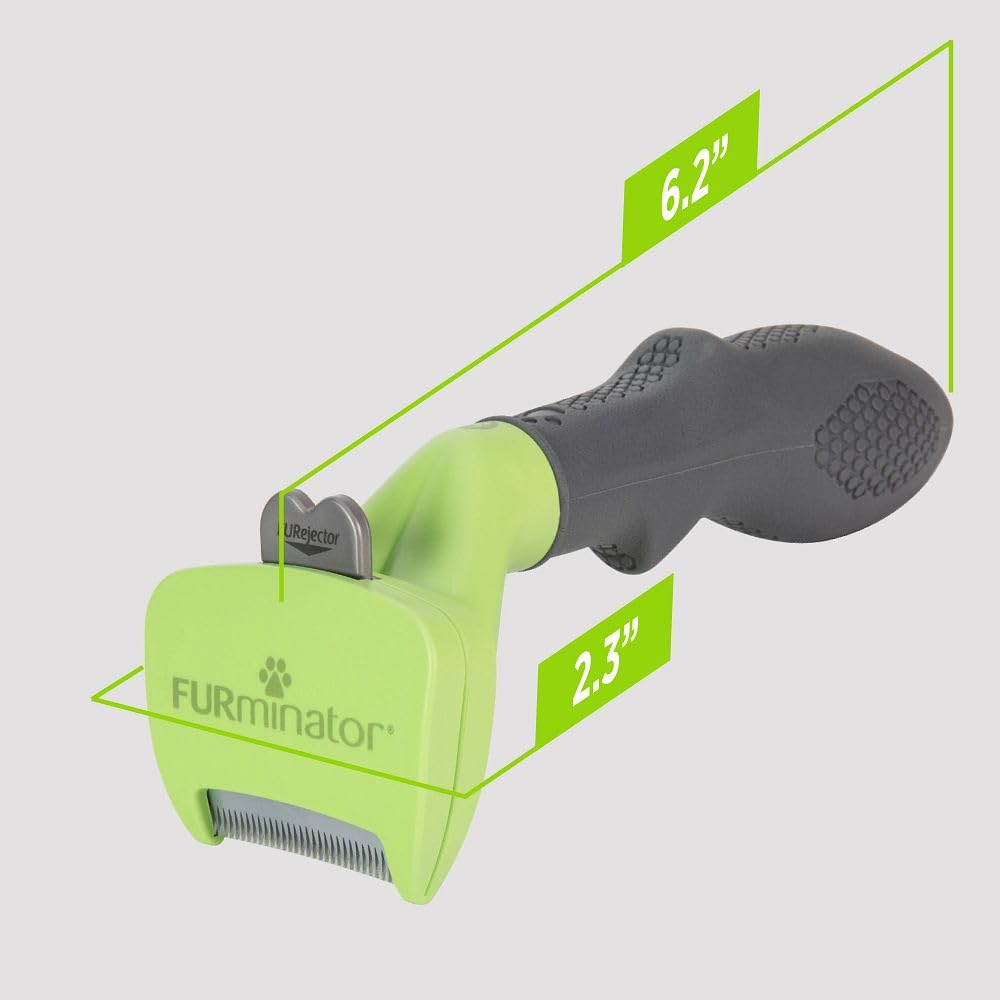 Small Dog Undercoat deShedding Tool for Short Hair (short hair - new model / Small)