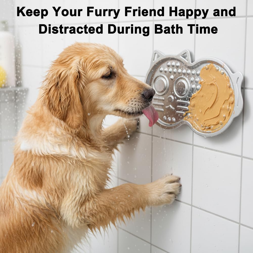 Stainless Steel Lick Mat for Dogs & Cats