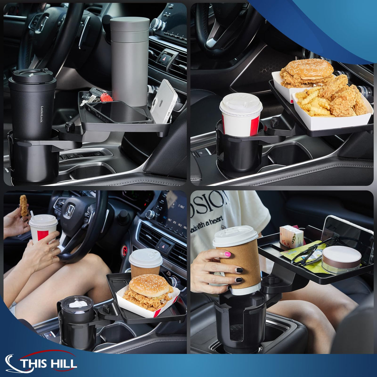 Car Cup Holder Tray 2