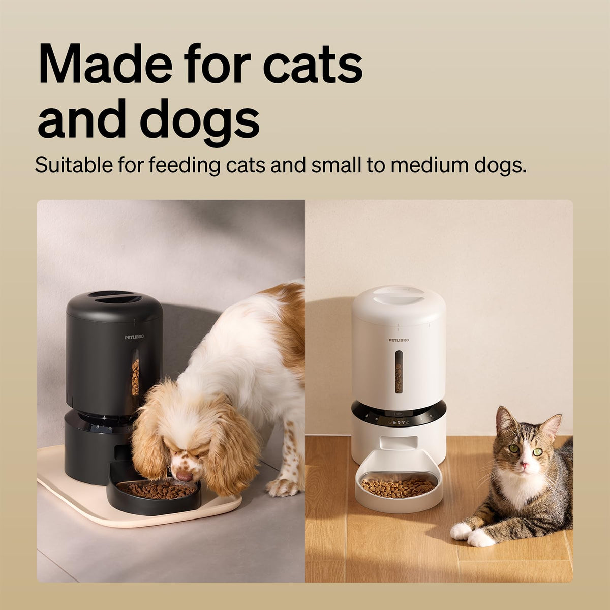 Automatic Cat Feeder with Camera (Black / 5l-camera)