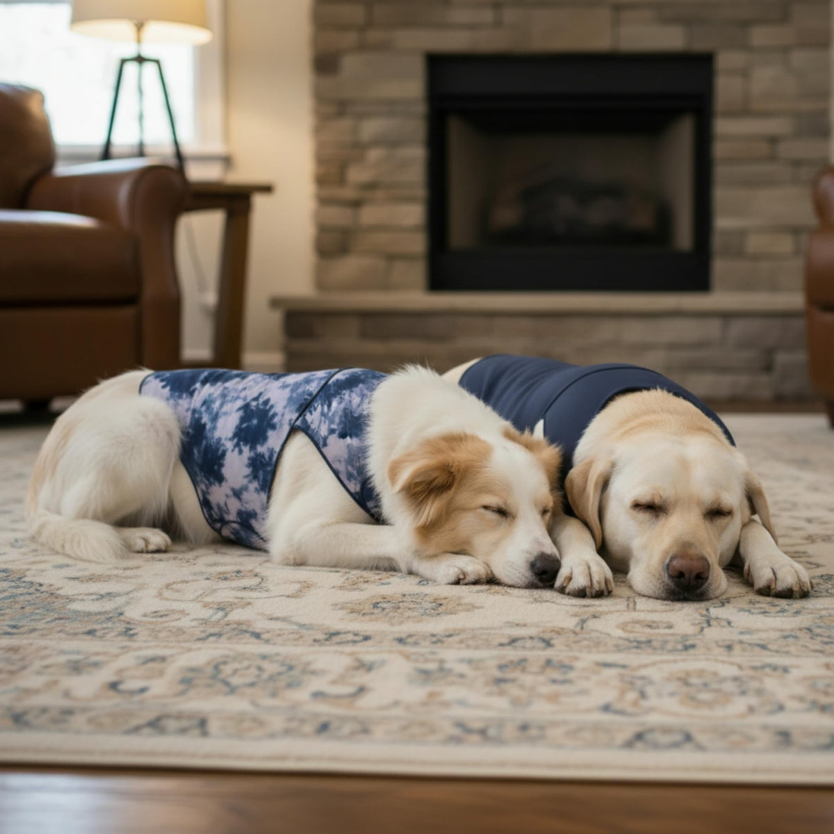 Dog & Cat Surgery Recovery Suit and Anxiety Wrap (XL / Tie-Dye MH)