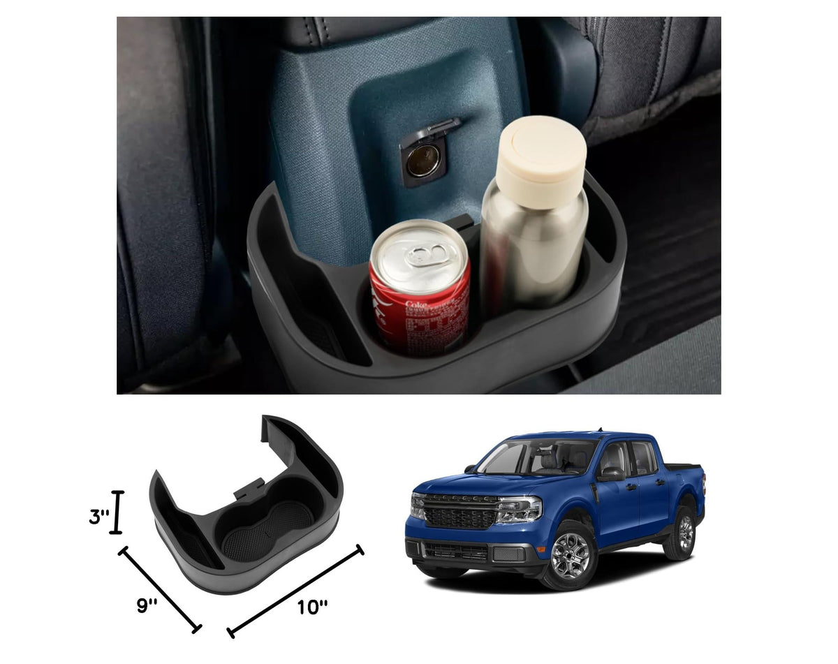 for 2022 2023 2024 2025 Maverick Accessories Cup Holder Expander Insert Organizer Water Bottle Expander Drink Holders 2024 2025 Maverick Seat Rear Cup Holder (2 in 1 Rear Cup Holder)