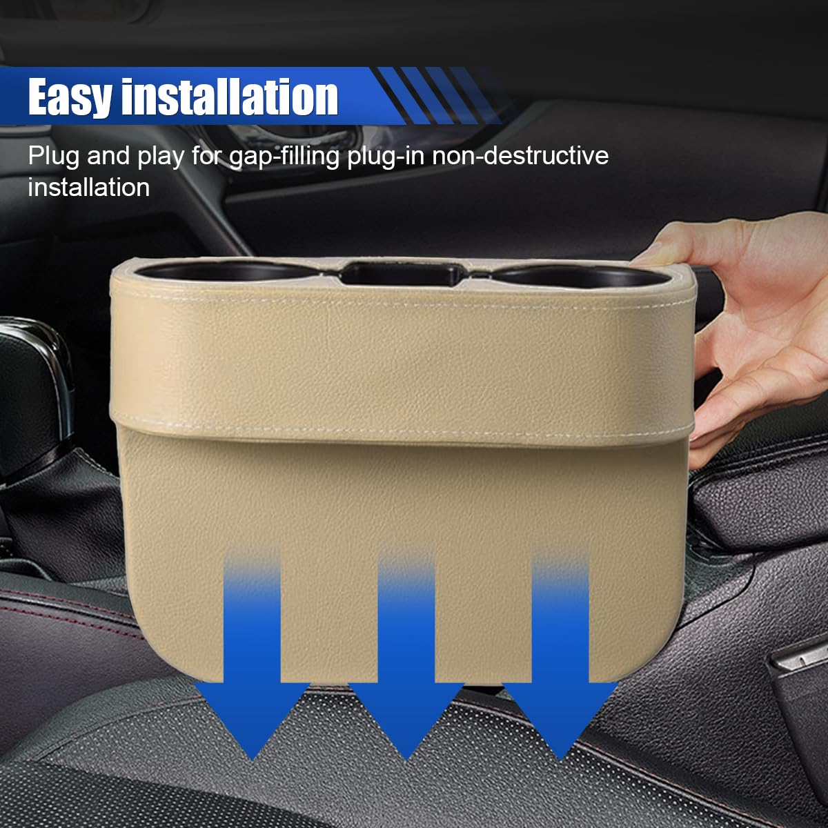 Car Cup Holder (Beige)