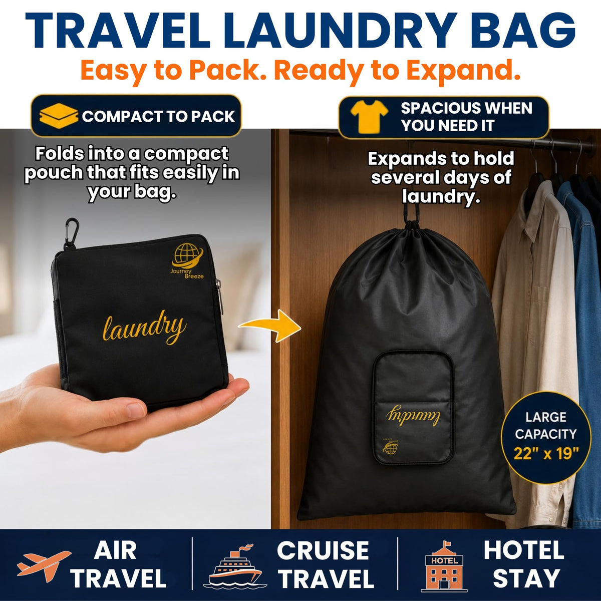 Travel Laundry Detergent Sheets with Laundry Bag and Strong Portable Clothesline (Pocket Sheets (50) + Laundry Bag + Light Clothesline)