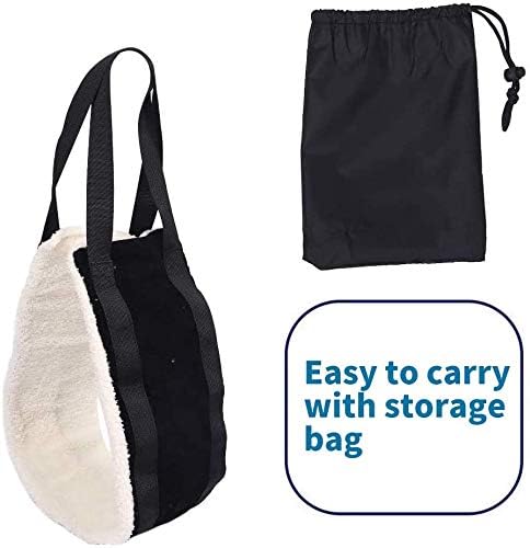 30 120 lbs Dog Sling for Large Dogs Hind Leg Support (Black)
