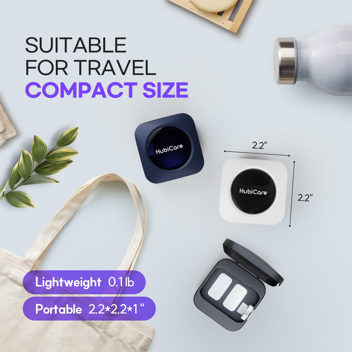 HubiCare Toothbrush Case (White)