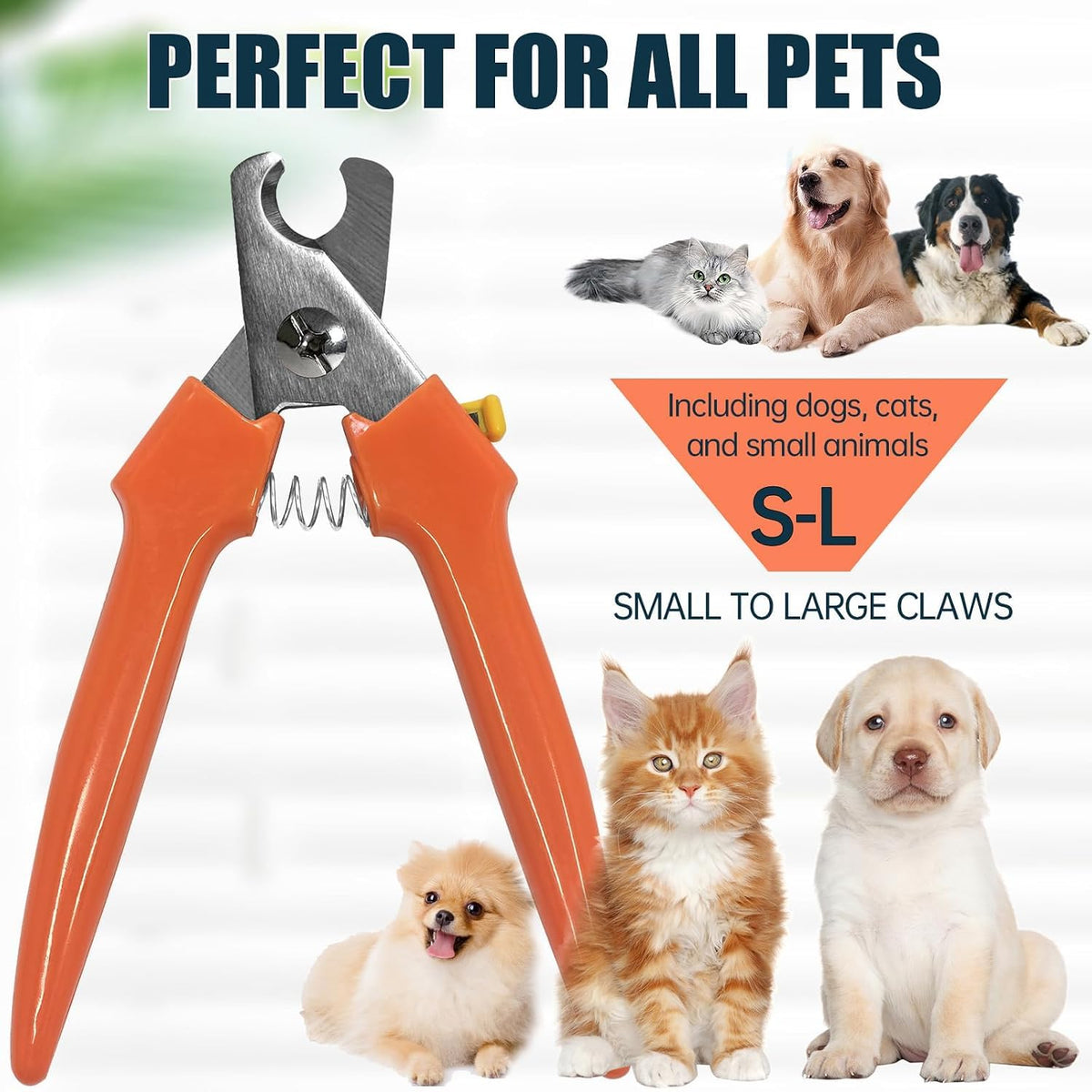 Dog Nail Clippers #767C (Oranges)