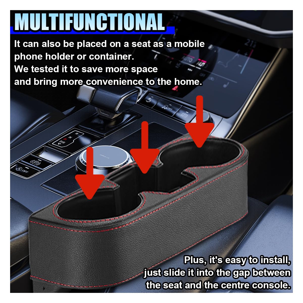 Car Cup Holder (Black)