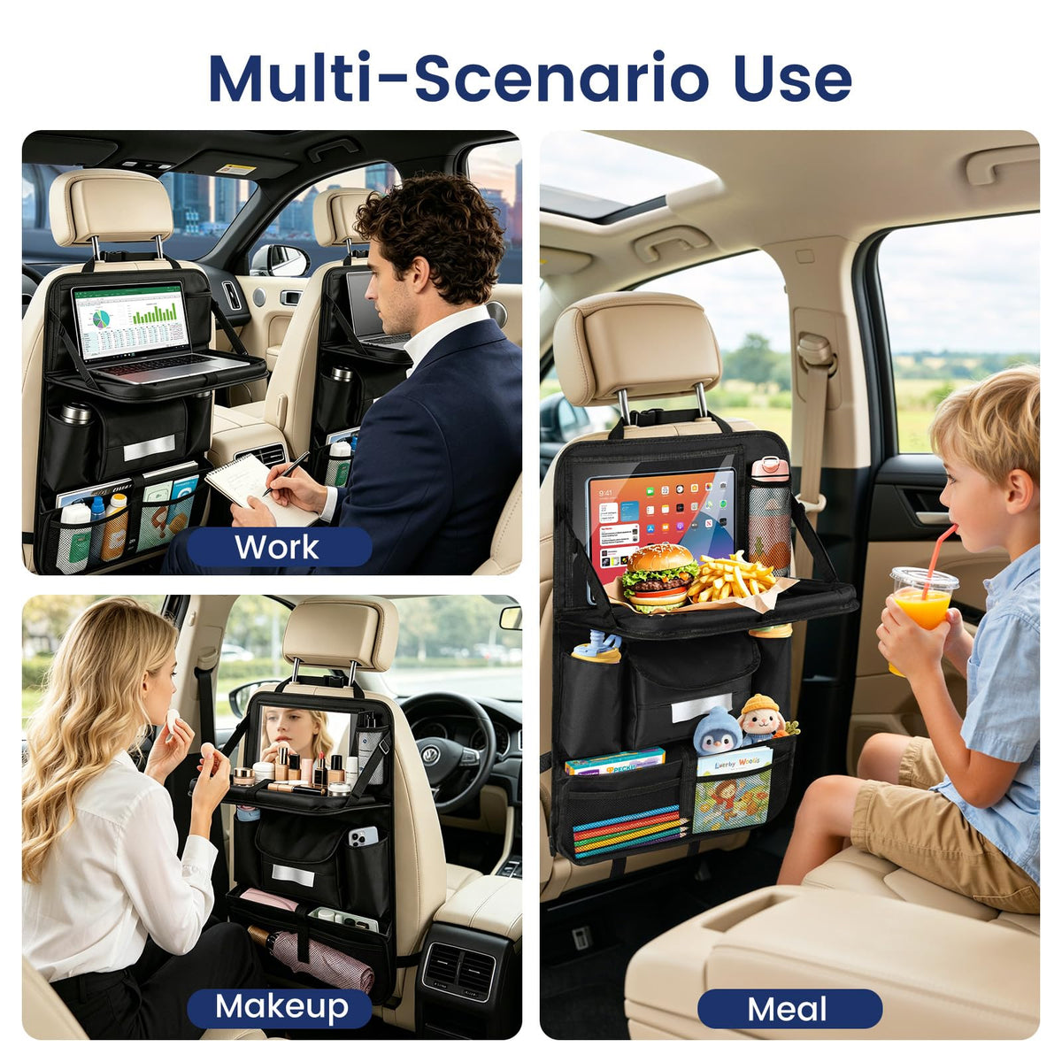 Car Organizer Back Seat (2 Pack)
