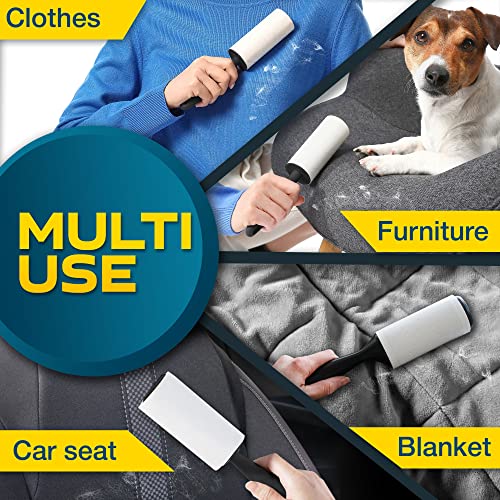 Lint Rollers 900 Sticky Sheets (10 pcs - 900 Sheets - Refill Rollers Only)