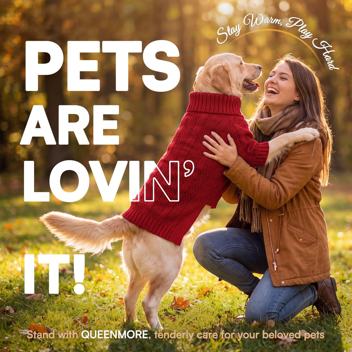 Small Dog Sweaters for Small Dogs Girl Boy (Small / Red)
