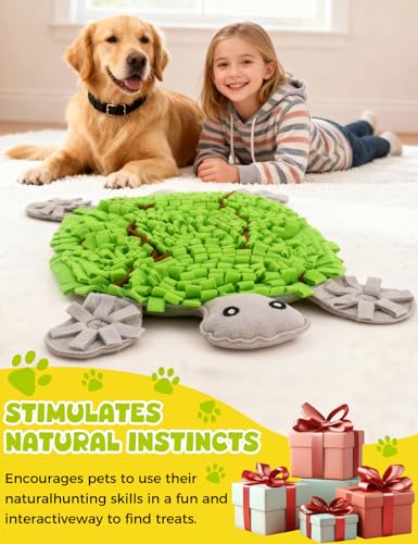 Snuffle Mat for Dogs (green / L)
