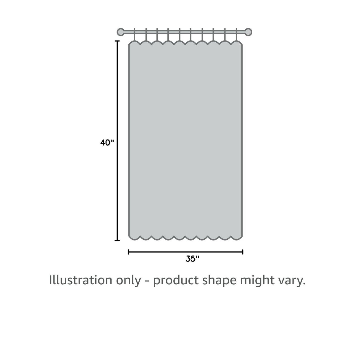 Magic Tape Stick on Curtains Blackout Curtains for Bedroom no Drillng Self Adhesive Curtain no Rod Small Window (Grey / 35"W x 40"L (Pack of 2))