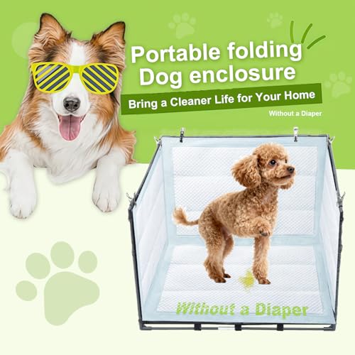 Dog Litter Box Indoor for Small Dogs (Small)