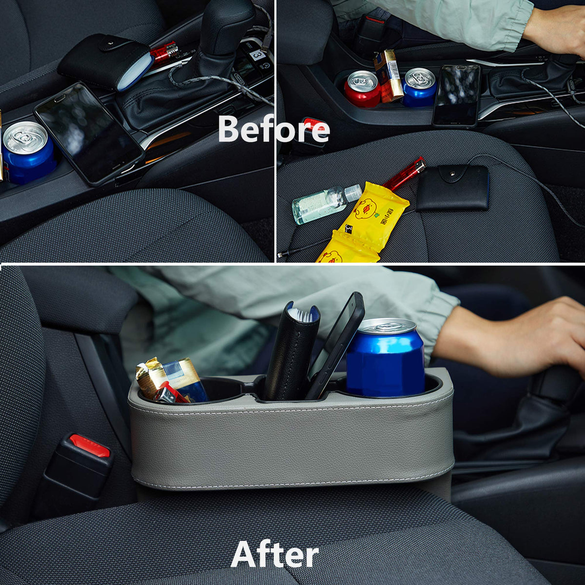 Car Cup Holder (Gray)