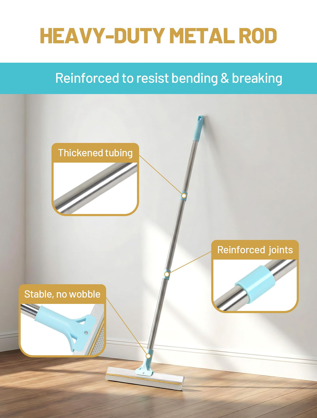Carpet Rake for Pet Hair Removal (B: Blue)